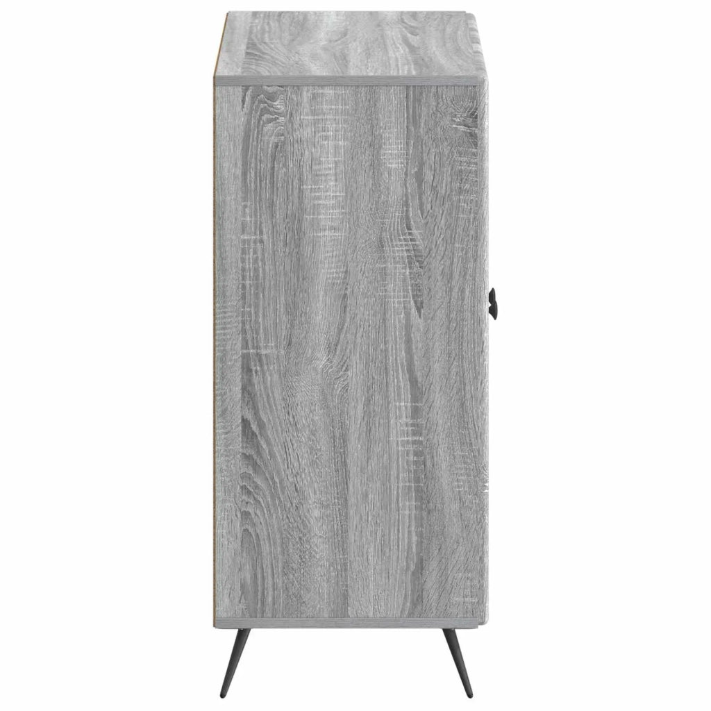 Mobile per scarpe BREDA 59,5 x 39,5 x 90 cm Sonoma grigio 897531