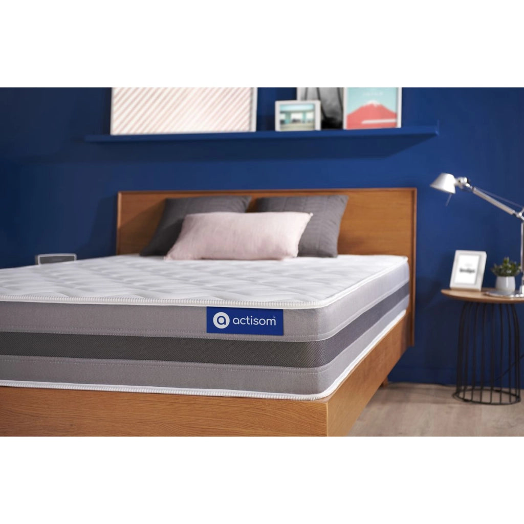 Materasso Actiflex relax 80x200cm - Spessore : 24cm - Molle insacchettate e memory foam - Moderatamente rigido
