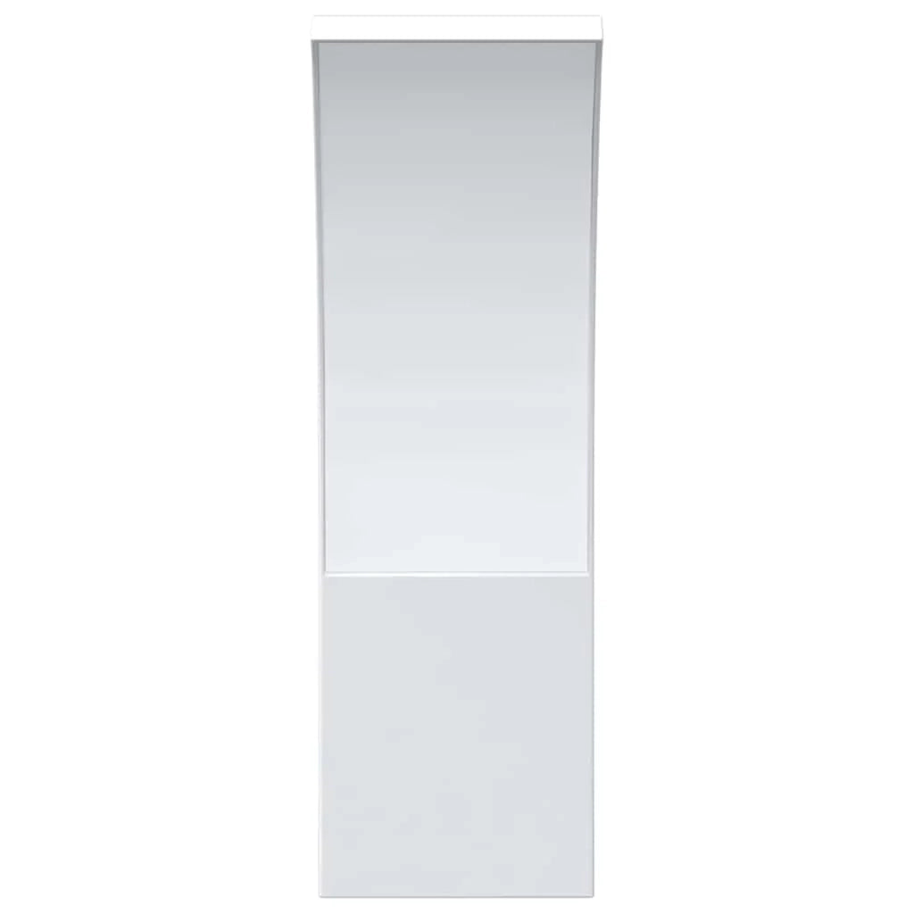 Applique LED per esterni 7 x 4,5 x 23 cm atmosfera accogliente design moderno in alluminio bianco 02_0056579