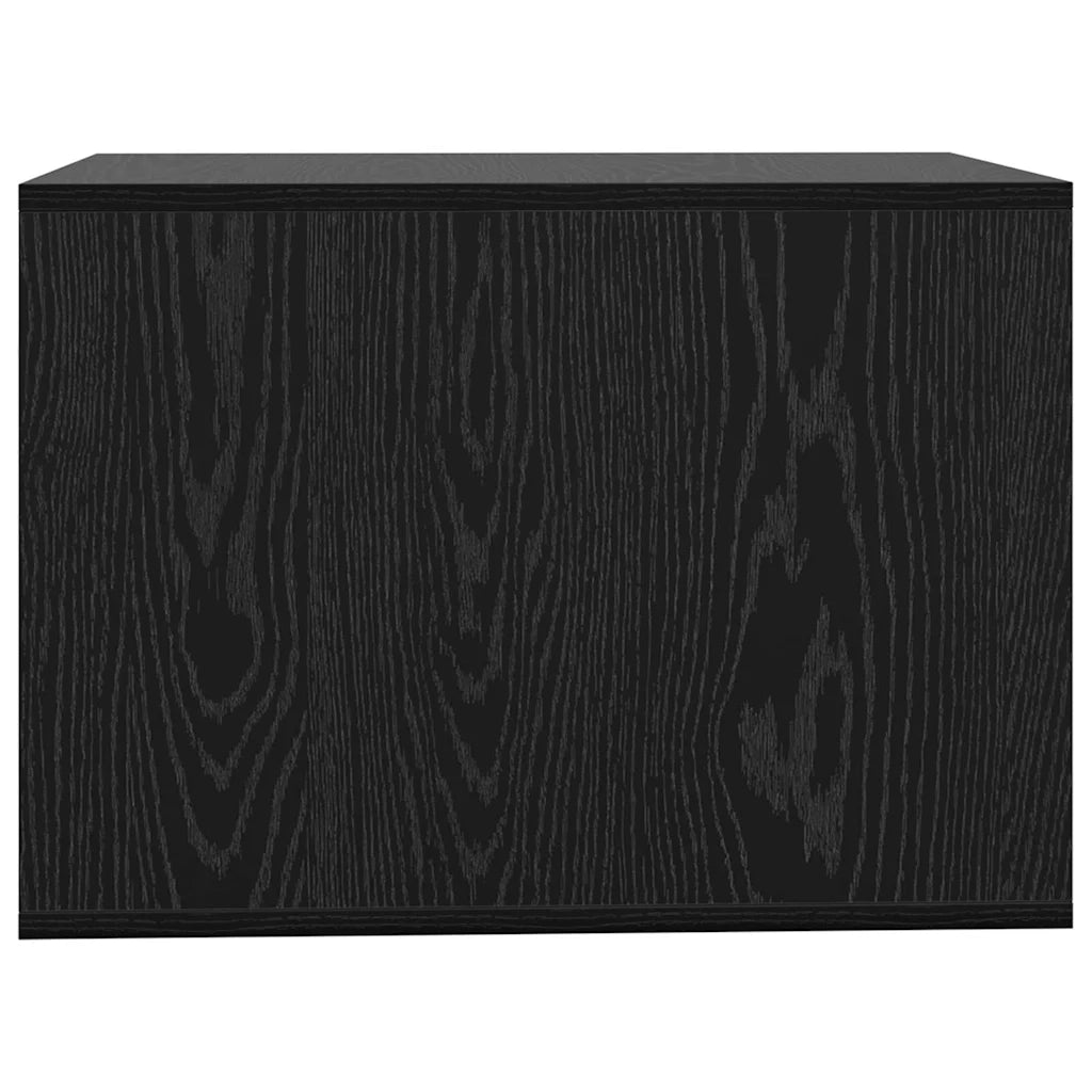 Rifugio per lettiera per gatti Rovere Nero 47 x 59 x 42 cm