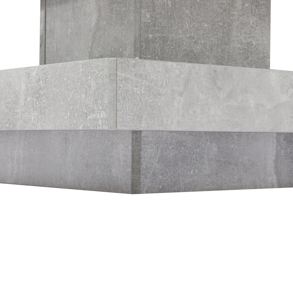 Tavolino da caff猫 70x70x36 cm; girevole 360掳 con vano contenitore; pannello truciolare bianco