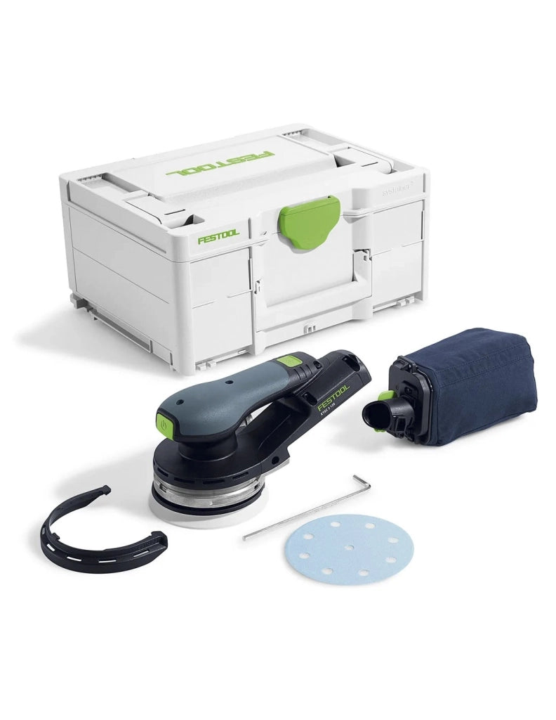 Levigatrice Roto-orbitale FESTOOL ETSC 2 125-Basic (Solo corpo + Systainer SYS3 M 187)