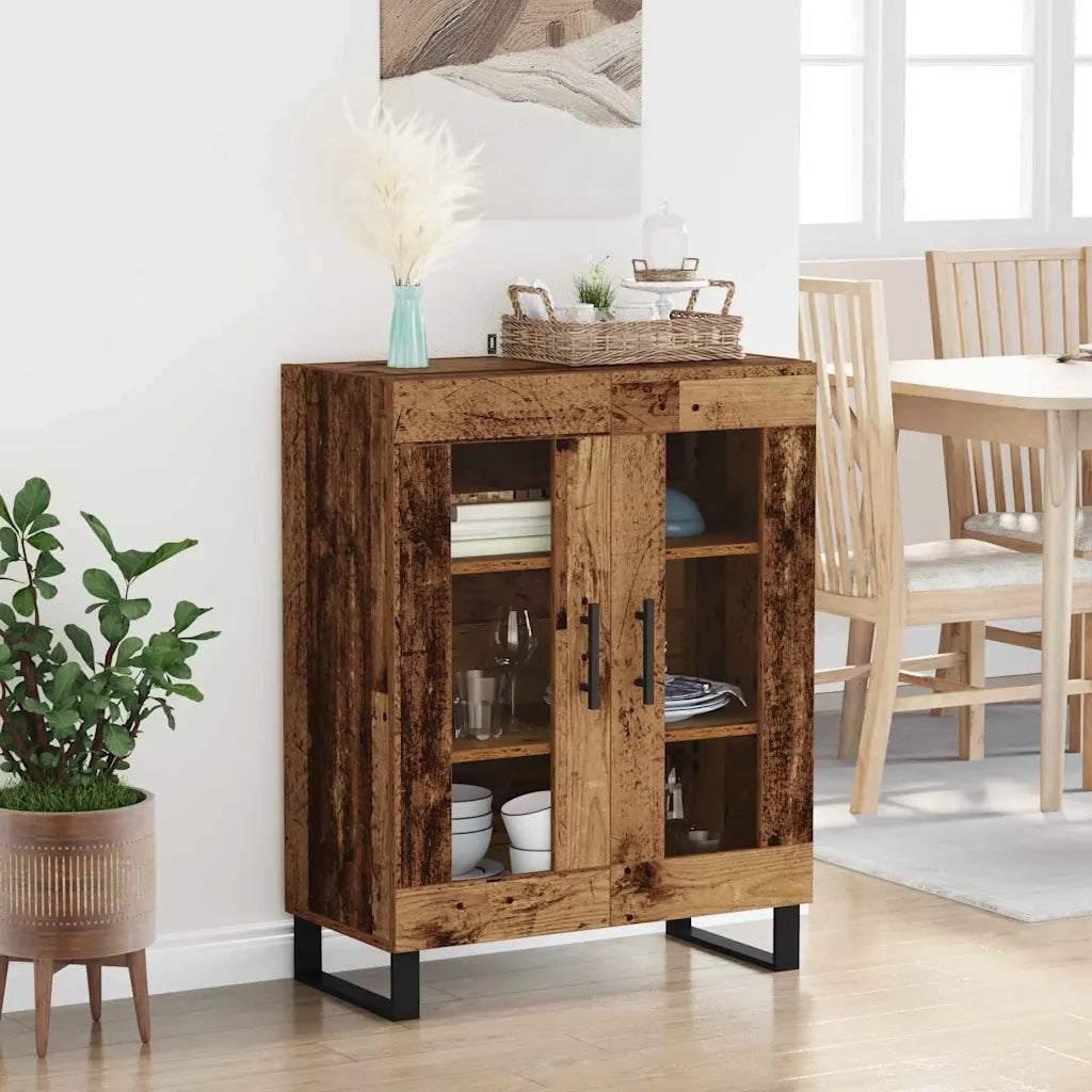 Credenza Legno vecchio 69,5 x 34 x 90 cm Legno multistrato