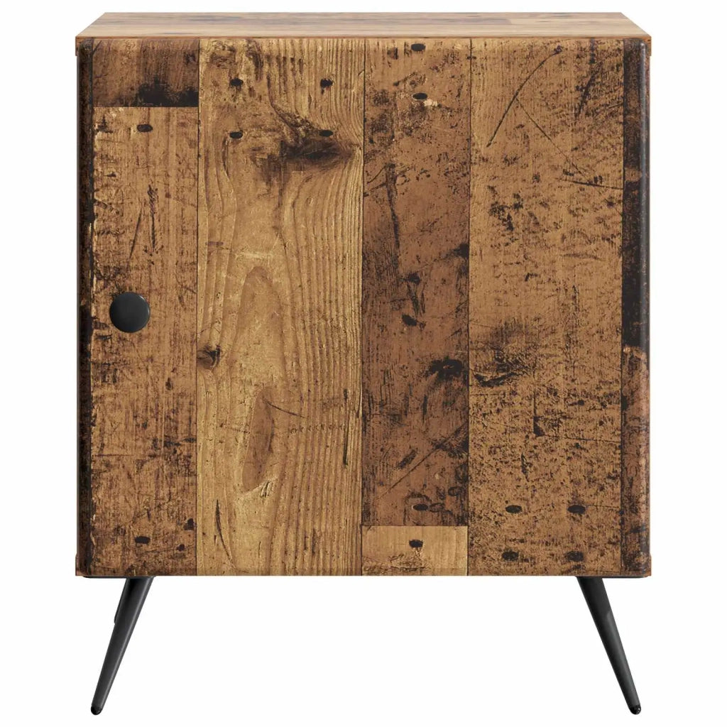 Armadio da Notte 2 pcs Legno antico 43 x 34,5 x 50 cm 895502