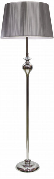 Lampada da terra Candellux Gillenia cromo E27 135cm