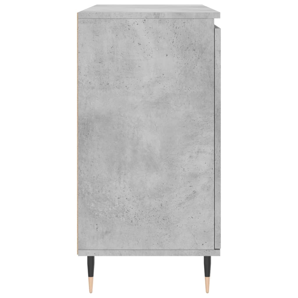 Buffet credenza cassettiera armadio mobile contenitore organizer per cucina soggiorno salotto 104 x 35 x 70 cm legno ingegnerizzato grigio 02_0031846