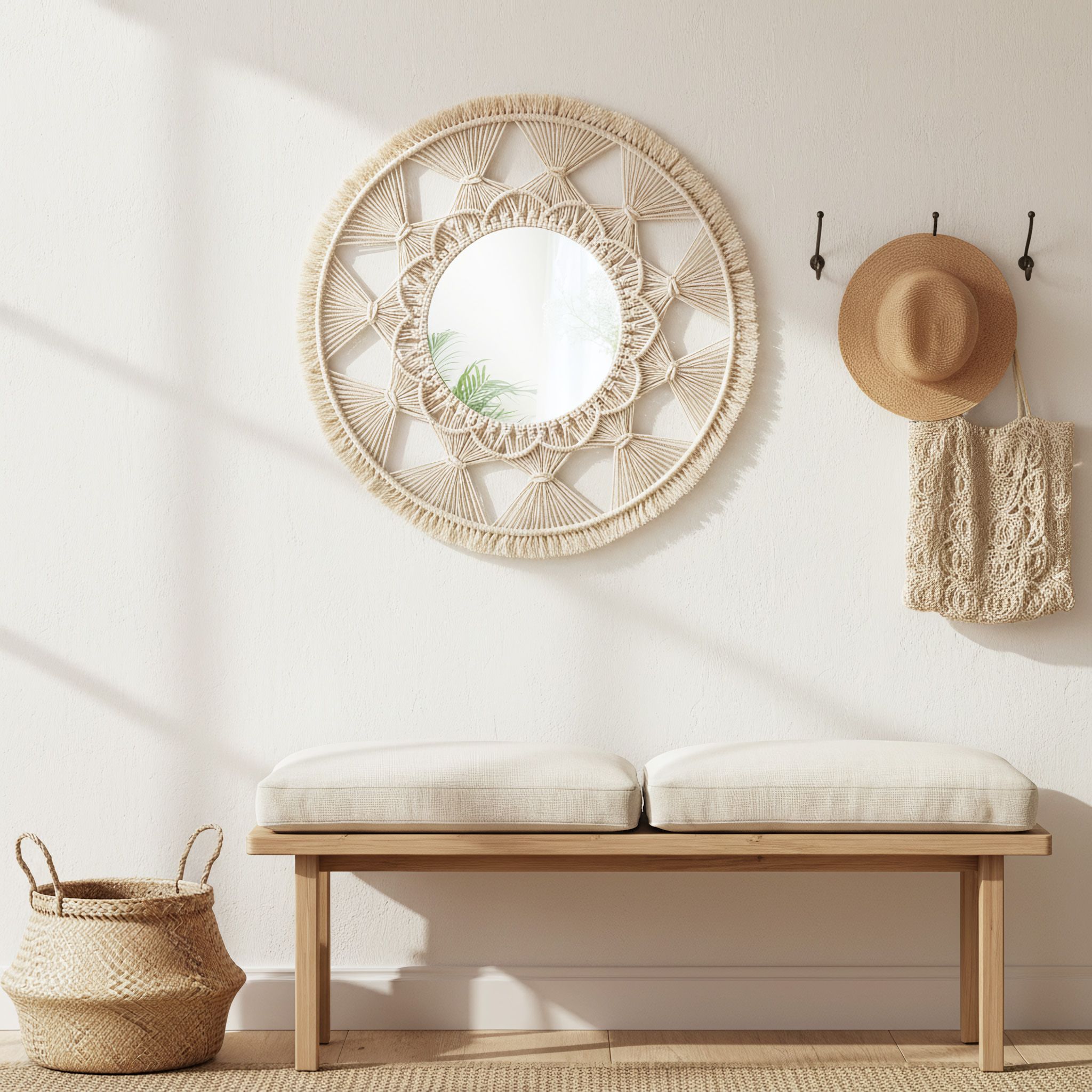 Specchio Da Parete Boho 65cm 322050