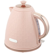 Bollitore Elettrico 1.7L ¨C zephmum ¨C 2200W, Rosa Chiaro