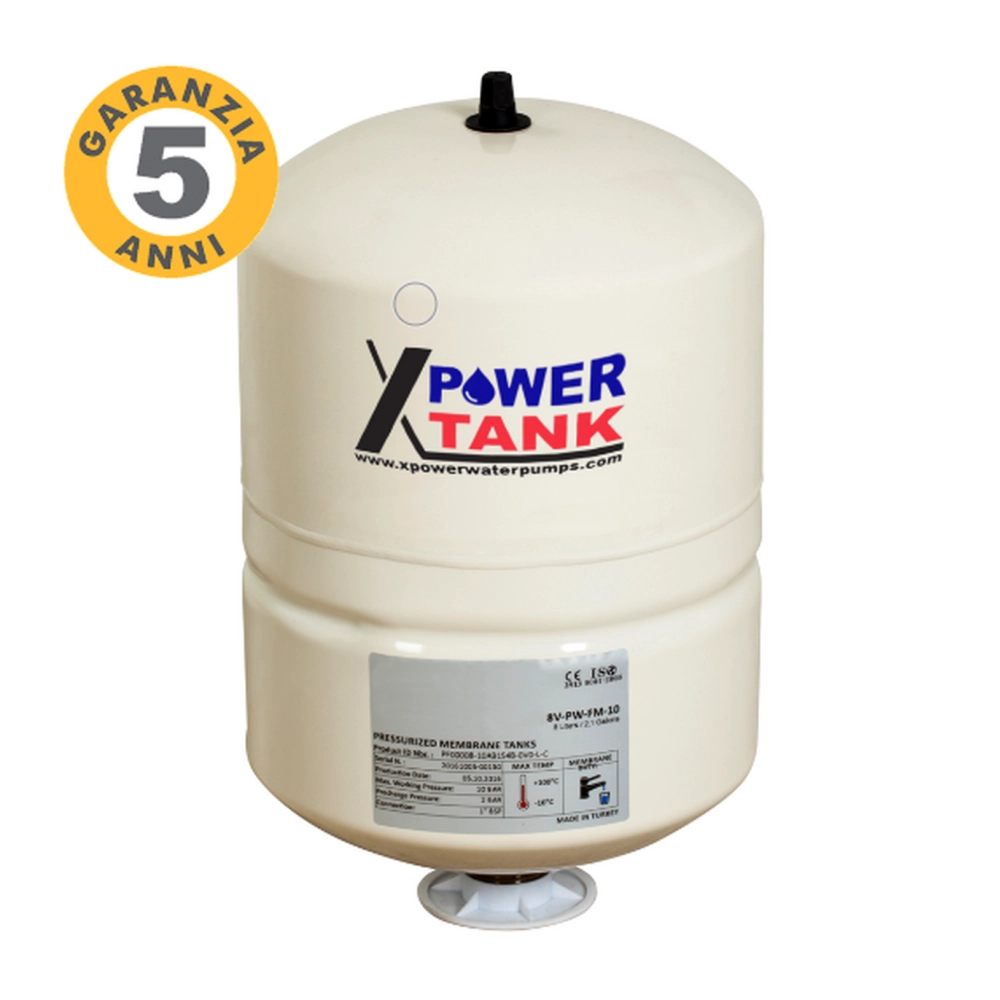 Power tank 4lt vaso di espansione palla idrosfera - temperatura max 100°c