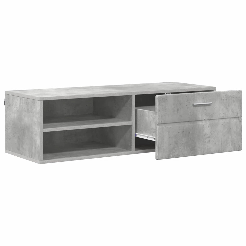 Armadio in Legno con cassetto Bianco Lucido 100,5 x 39 x 30 cm
