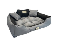 AIO FACTORY 100x75 cm KINGDOG Cuccia per cani impermeabile personalizzabile Grigio scuro