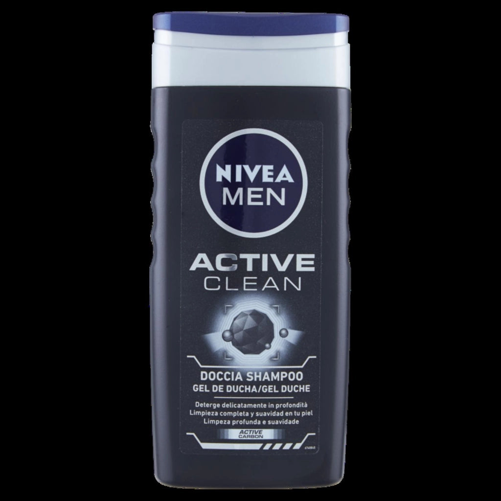 NIVEA DOCCIA MEN ACTIVE CLEAN IN FORMATO DA 250 ML