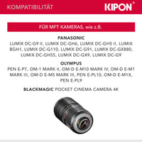 Handevision Ibelux 40mm F0,85 APS-C MFT nero