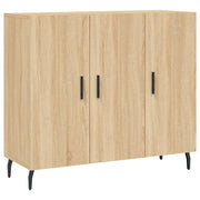 Credenza | Madia | Buffet da pranzo | Armadio da pranzo Rovere Sonoma 90x34x80 cm in Legno Multistrato