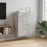 Mobiletto a muro Grigio Cemento 59 x 31 x 64 cm 898238