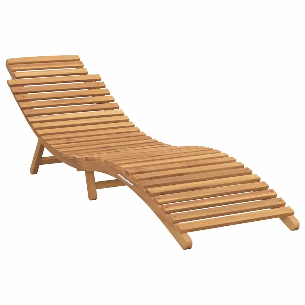 Lettino da sole 2 pcs Marrone 198 x 55 x 58,5 cm