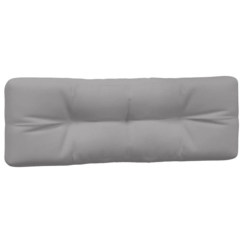 Cuscini per Pallet 3 pz Grigi in Tessuto 3217124