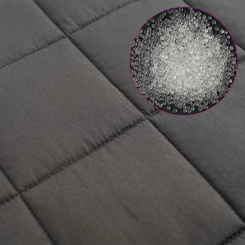 Coperta Ponderata Antracite 200 x 225 cm 13 kg 100% Cotone 205T 42044008