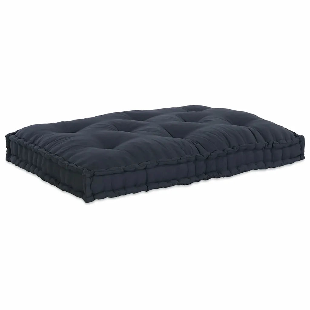 Cuscino per Divano Pallet Antracite 120 x 80 x 12 cm Tessuto 4019085