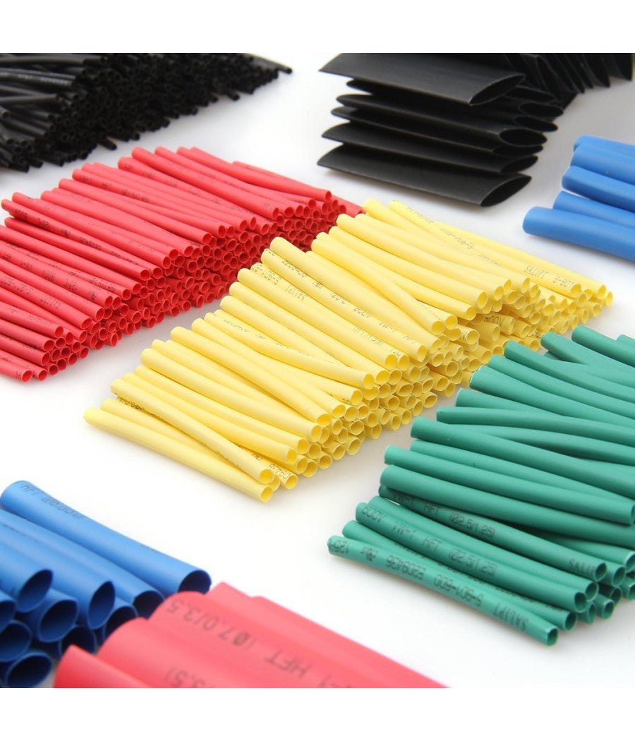 127 Guaine Guaina Termorestringenti Termoretraibile Termoretrattile Assortite         