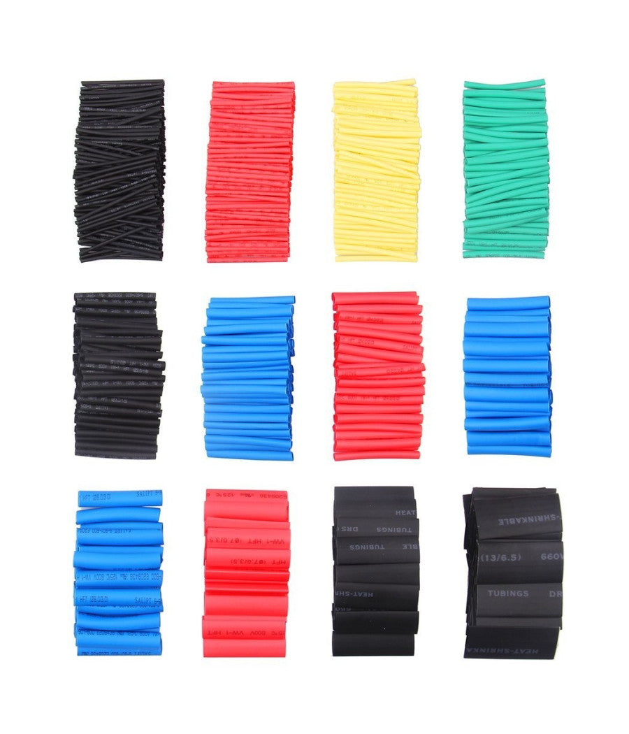 127 Guaine Guaina Termorestringenti Termoretraibile Termoretrattile Assortite         