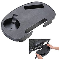 Sedia Poltrona Giardino Gravità Zero Pieghevole Acciaio Oxford con Vassoio Laterale Beige