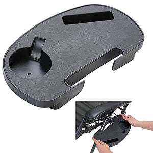 Sedia Poltrona Giardino Gravità Zero Pieghevole Acciaio Oxford con Vassoio Laterale Beige