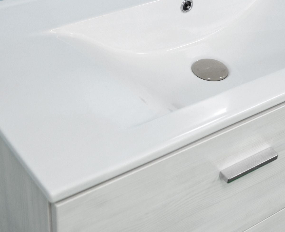 Mobile bagno sospeso Betty con lavabo e specchio