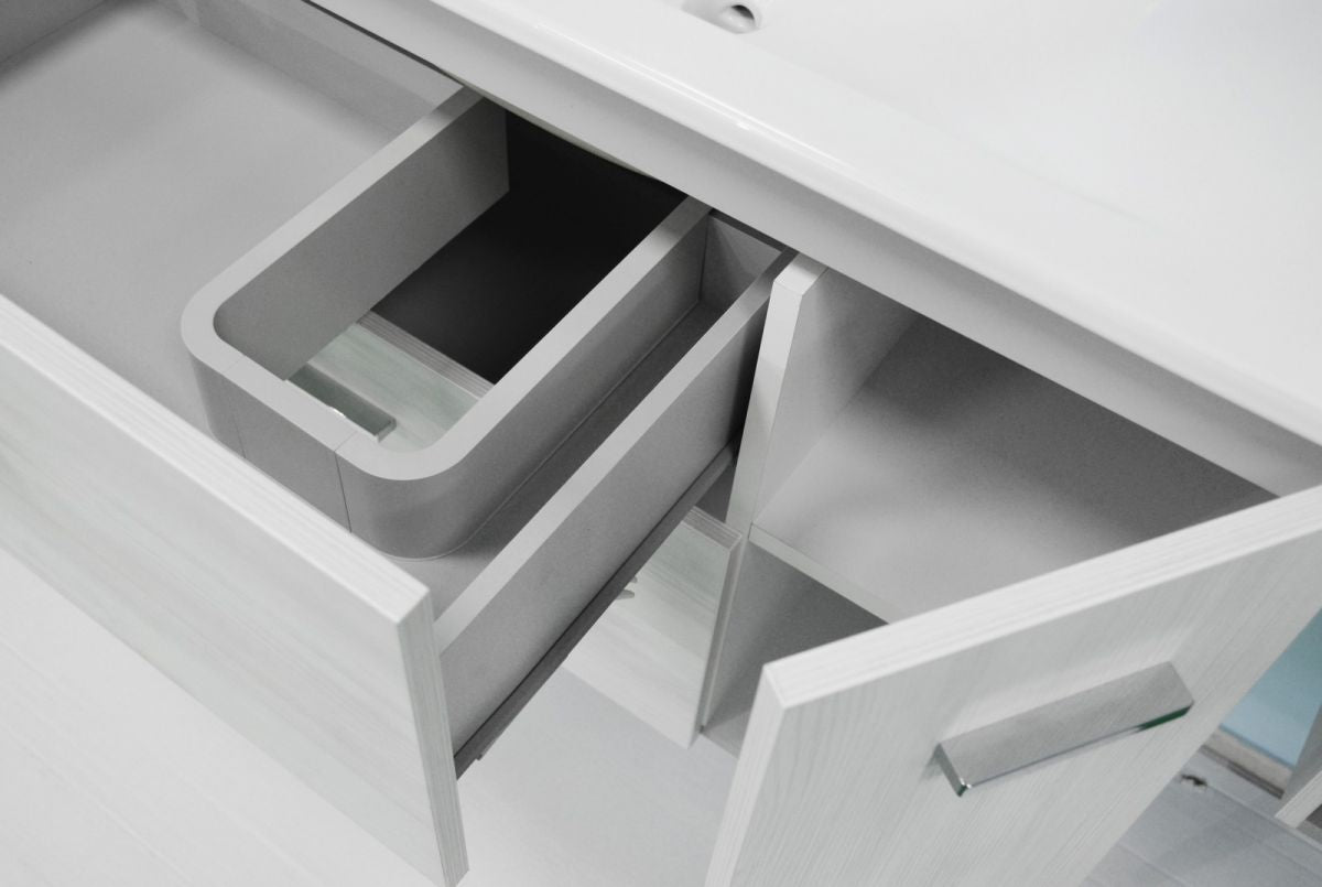 Mobile bagno sospeso Betty con lavabo e specchio