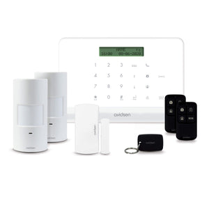 Avidsen Kit Allarme Smart WIFI senza fili Premium con Telecamera da Interno ed extra Sensori Apertura