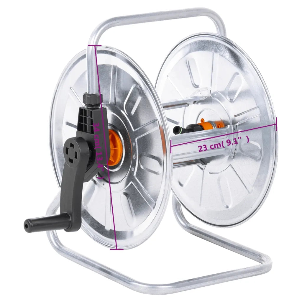 Avvolgitubo a Parete per Tubo 50 m 1/2" in Acciaio CFW8373753