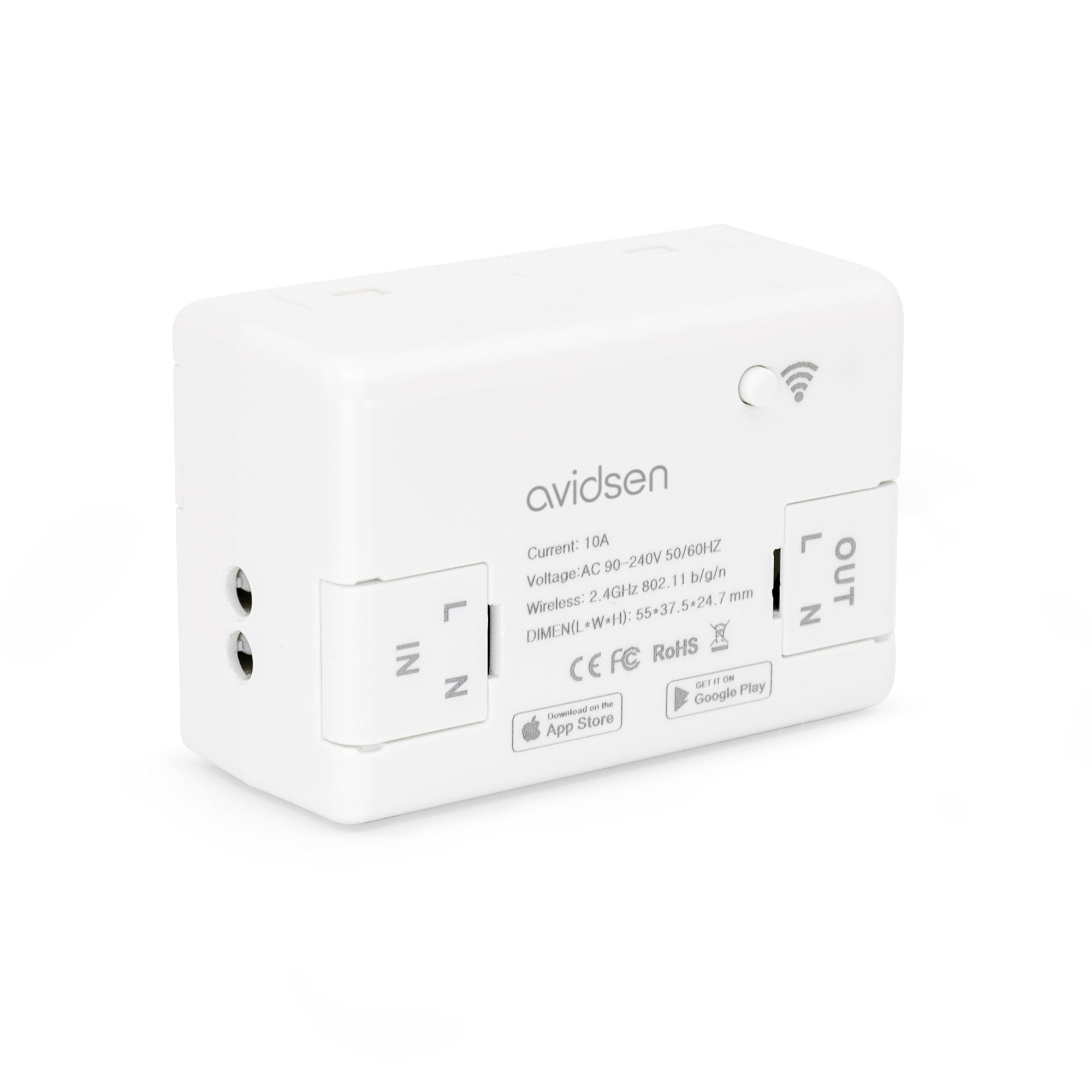 Modulo switch smart wifi on/off da incasso HomeControl 127063 Avidsen