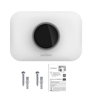Avidsen Termostato da incasso Smart Wi-fi HomeFlow Knob, controllo da App, compatibile Assistenti Vocali