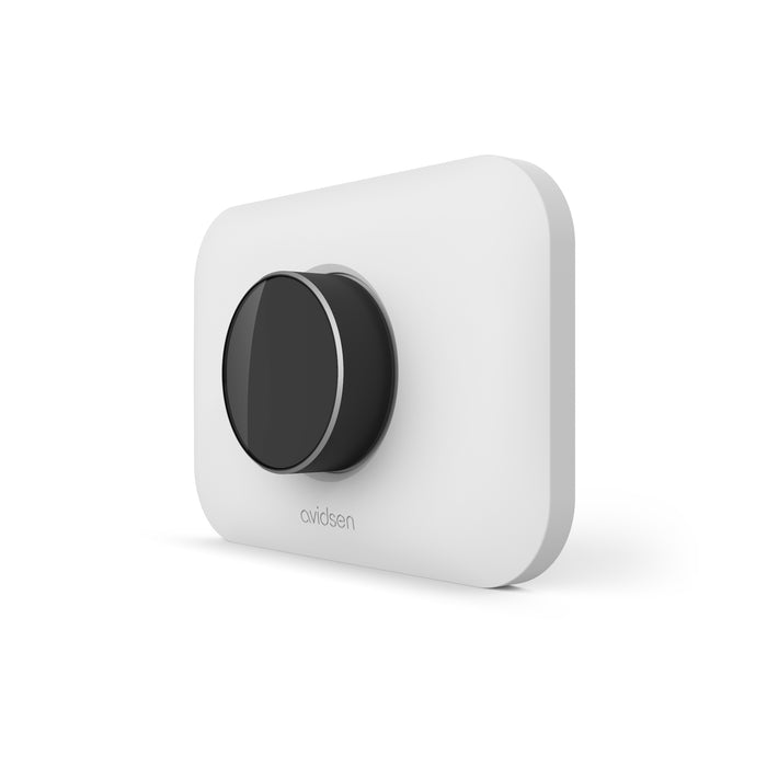 Avidsen Termostato da incasso Smart Wi-fi HomeFlow Knob, controllo da App, compatibile Assistenti Vocali