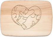 Scarpa per colazione in legno, regalo, tavolo da regalo, legno, piastra per taglio, piastra da cucina