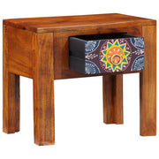Tavolino  40x30x36 cm in Legno Massello di Acacia