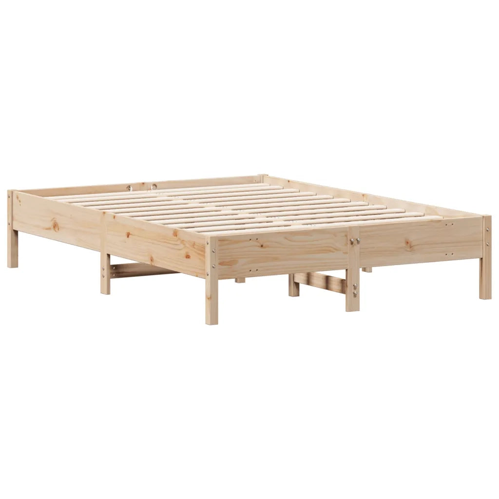 Letto senza Materasso 120x190 cm in Legno Massello di Pino