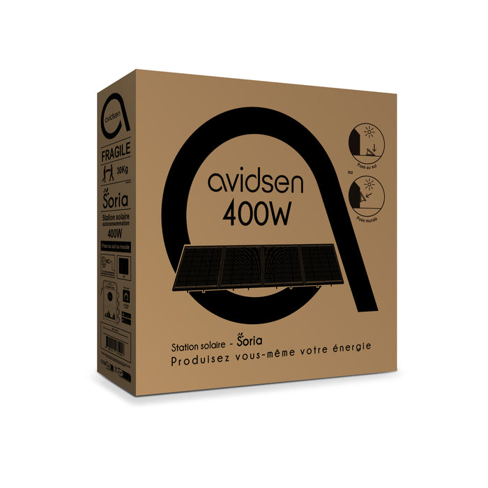 Kit Fotovoltaico Wi-Fi Plug & Play a Pannelli Solari da 400W - SORIA
