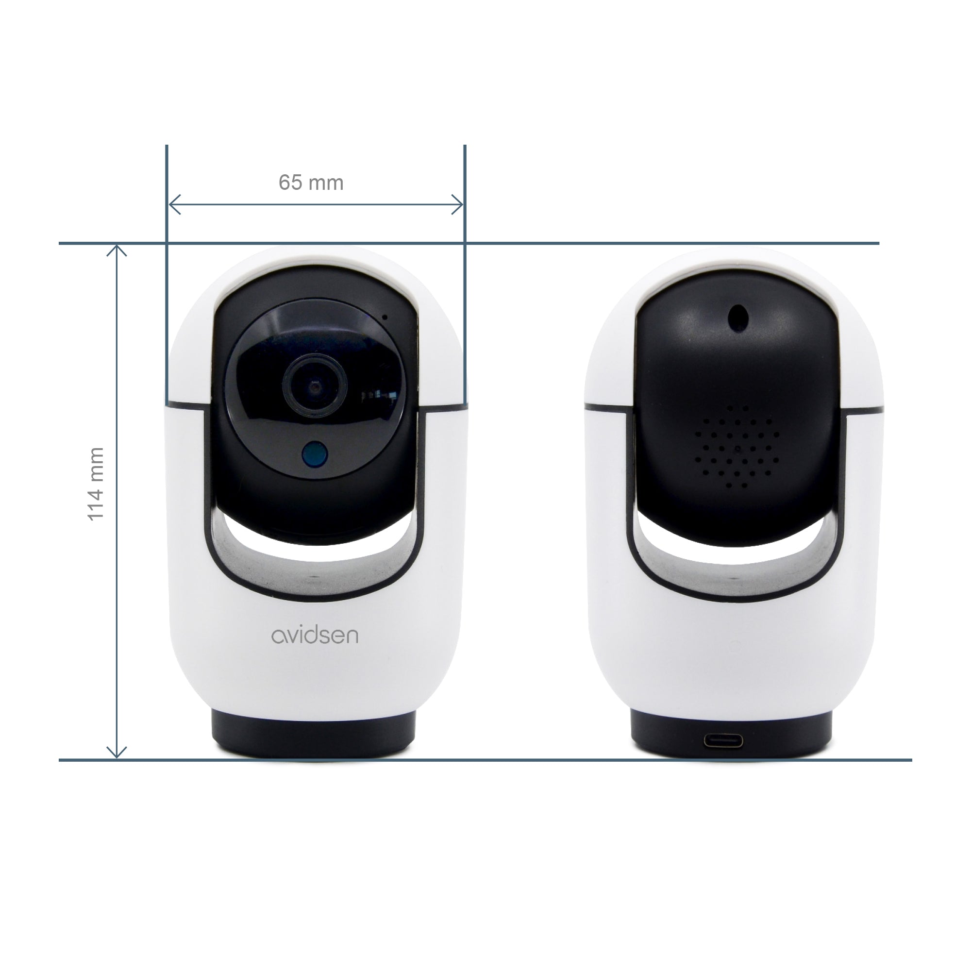 Telecamera Wi-Fi da interno 2K motorizzata 360° HomeCam Indoor 2K con sirena allarme