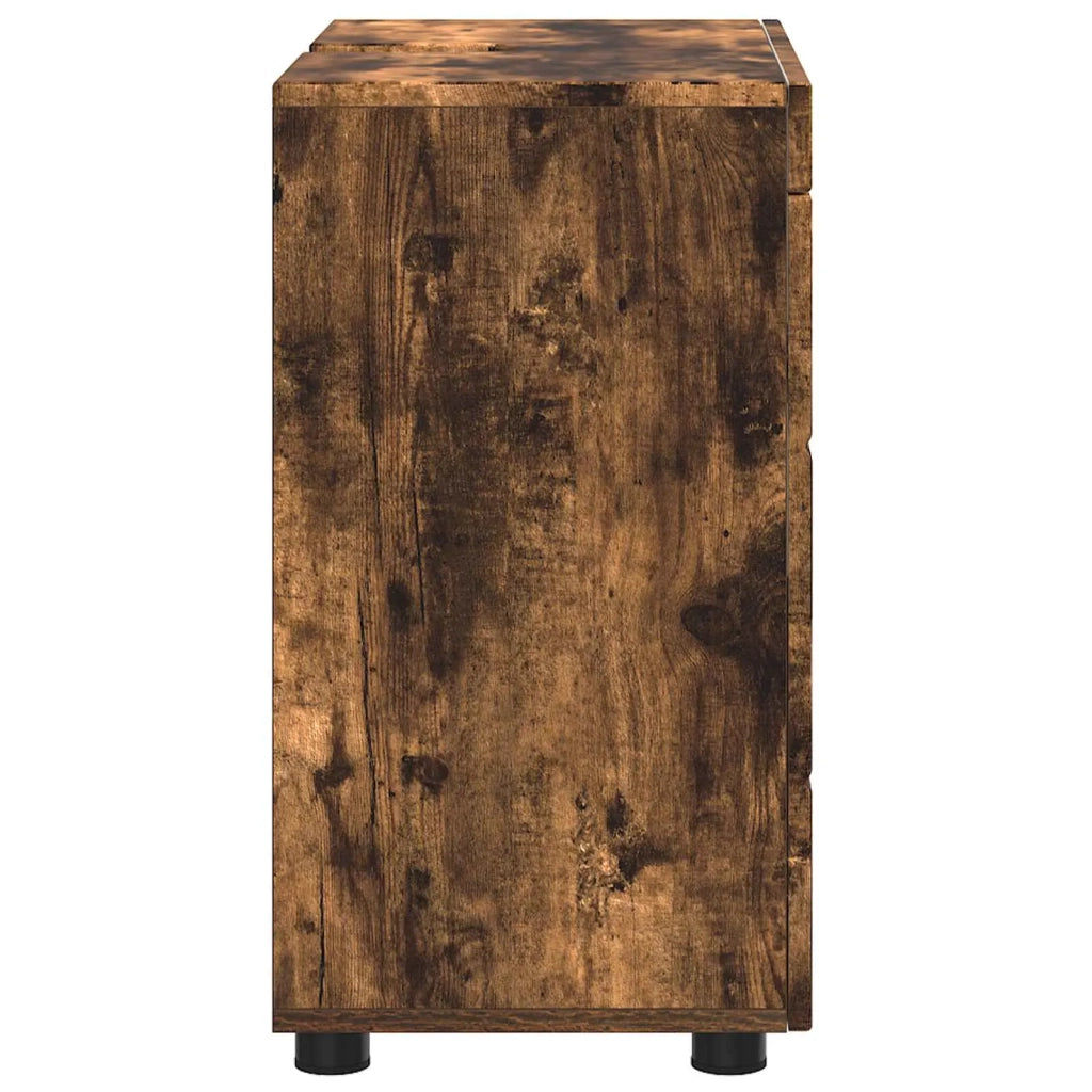 Set di Armadi da Bagno TULUM Rovere fumé 60 x 34 x 63 cm