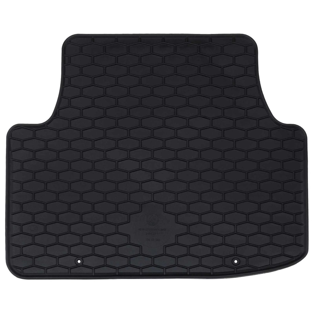 Tappetino per Auto 4 pz Nero Gomma CFW6939340