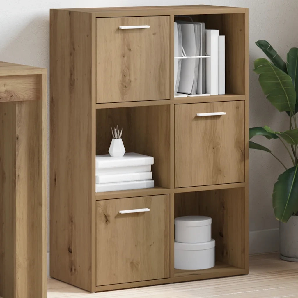 Libreria Rovere Artigianale 60,5x30x90 cm in Legno Multistrato 855971
