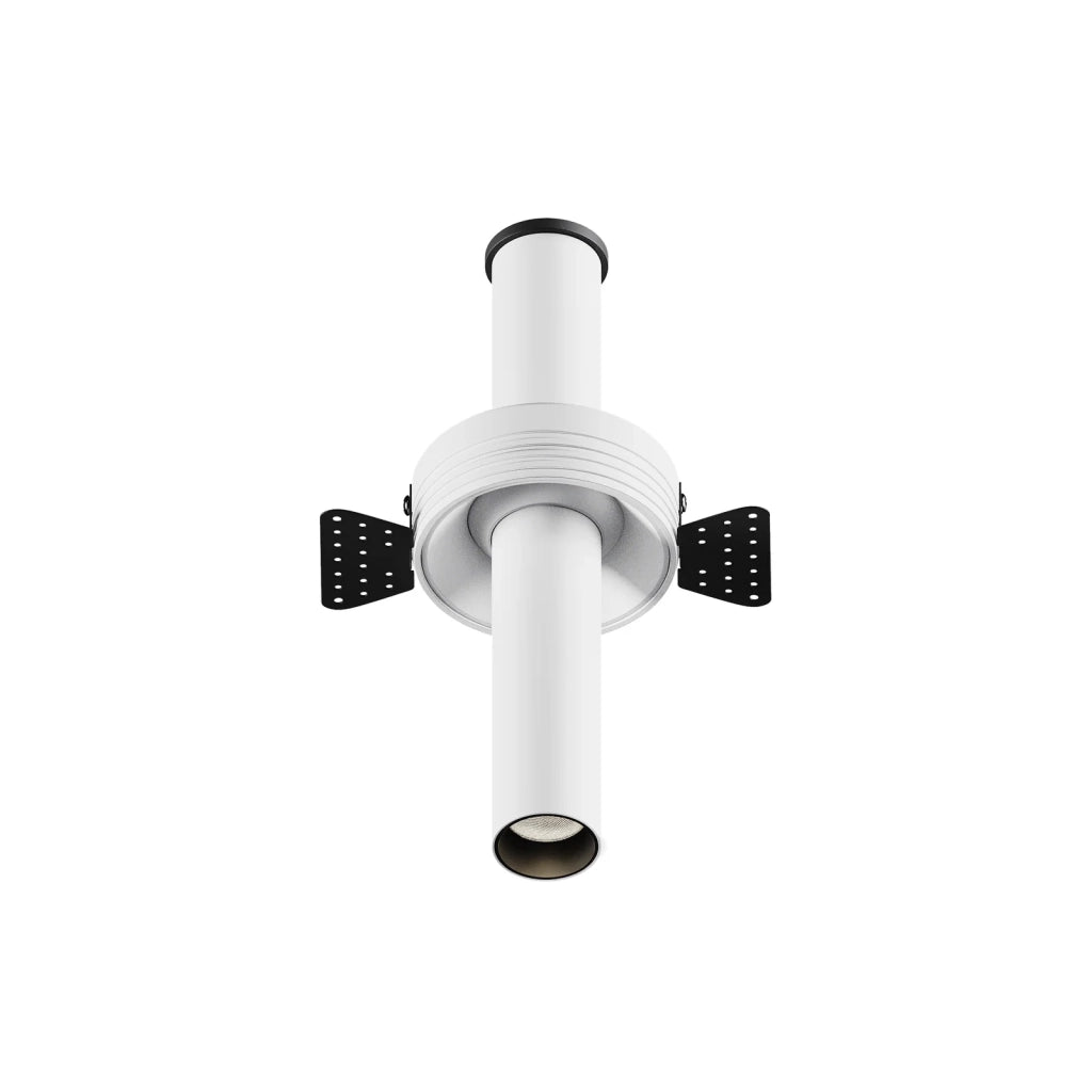 Maytoni Lampada Da Incasso Focus T 1 Luce LED Integrato Bianco Alluminio