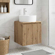 Mobile Lavabo da Parete Rovere Artigianale 49,5 x 44,5 x 65 cm