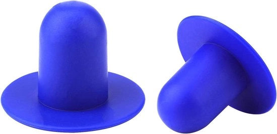 Pompa per piscina compatibile con Intex e Bestway - Filtro per sostituzione dei collegamenti per muro della piscina - Piscina da terra - 2 pezzi Blu .