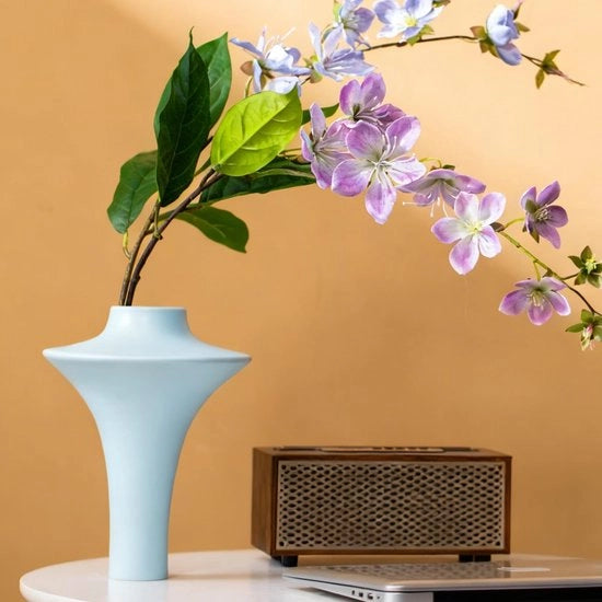 Vaso ceramico unico - Prodotto artigianale - Design moderno bohemien - Ideale per la decorazione di casa