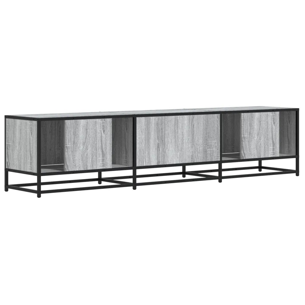 Mobile Porta TV Grigio Sonoma 180x35x41 cm in Truciolato 3300778