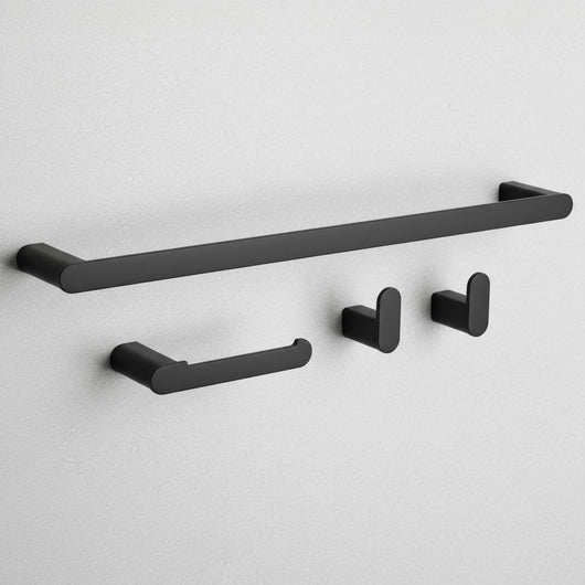 Set Accessori Da Bagno Mati Black 4 Pezzi