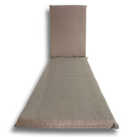 Cuscino Garden Sdraio 180x50 cm con Poggiatesta - Set 4 Pz - Beige,Ecru,Grigio COLORE: BEIGE