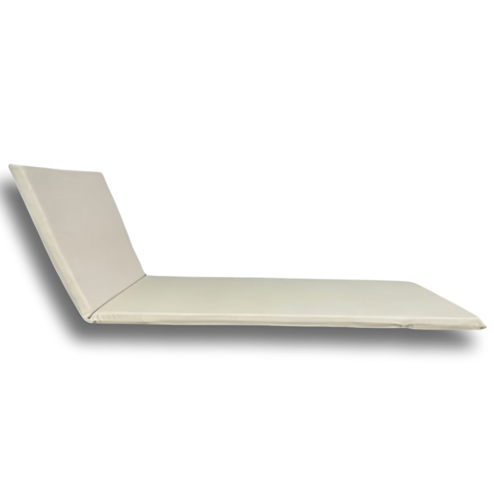 Cuscino Garden Lettino 190x60 cm H.4,5 cm - Set 4 Pz - Beige,Ecru,Grigio COLORE: ECRU